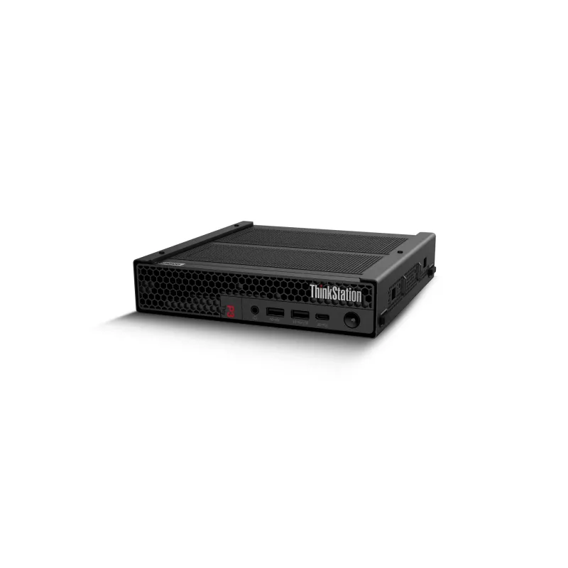 Lenovo ThinkStation P3 Tiny Gen 2 Intel Core Ultra 7 265 64 GB DDR5-SDRAM 1 TB SSD NVIDIA RTX A1000 Windows 11 Pro Mini PC Workstation Melns
