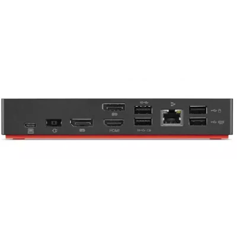 Laptop Dock Lenovo 40AS0090SA Wired USB 3.2 Gen 1 Type-C 4K Ultra HD Ethernet