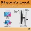 HP E24 G5 FHD PVC Free monitors, 60,5 cm (23,8 collas), 1920 x 1080 pikseļi, Full HD, LCD, 5 ms, Melns, Sudrabs