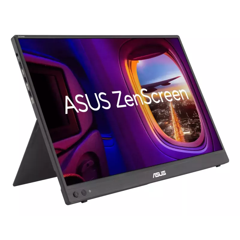 Pārnēsājams monitors ASUS ZenScreen MB16FC 16 collas (40,6 cm) WUXGA 1920×1200 IPS LCD, 5 ms, 300 cd/m², 1000:1, Melns