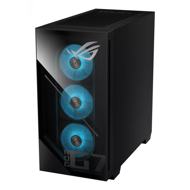 ASUS ROG G700 G700TF-07265F352W Intel Core Ultra 7 265F 64 GB DDR5-SDRAM 2 TB SSD NVIDIA GeForce RTX 5070 Ti Windows 11 Home Tower PC Melns