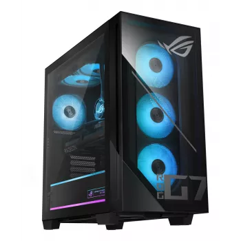 ASUS ROG G700 GM700TZ-R8700F092W AMD Ryzen™ 7 8700F 32 GB DDR5-SDRAM 2 TB SSD NVIDIA GeForce RTX 5070 Ti Windows 11 Home torņa dators, melns