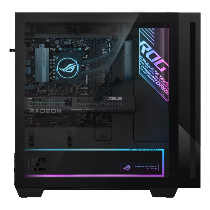 ASUS ROG G700 GM700TZ-R8700F092W AMD Ryzen™ 7 8700F 32 GB DDR5-SDRAM 2 TB SSD NVIDIA GeForce RTX 5070 Ti Windows 11 Home torņa dators, melns