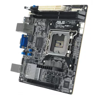 Mātesplate ASUS P13R-I Mini ITX, Intel C262 mikroshēmojums, LGA 1700, DDR5, 2x DIMM, 64 GB, 6x SATA III, 3x RJ-45