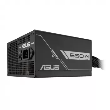 Barošanas bloks ASUS Prime 650W ATX 20+4 pin, 80 PLUS Bronze, melns, 13,5 cm ventilators