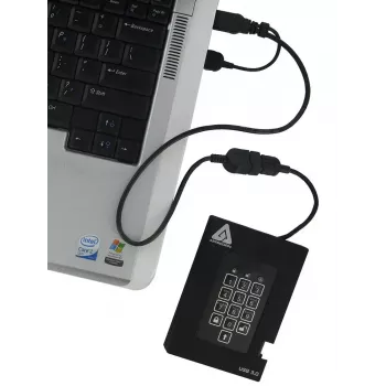SSD disks Apricorn 256 GB USB 3.2 Gen 1 Melns A25-3PL256-S256F