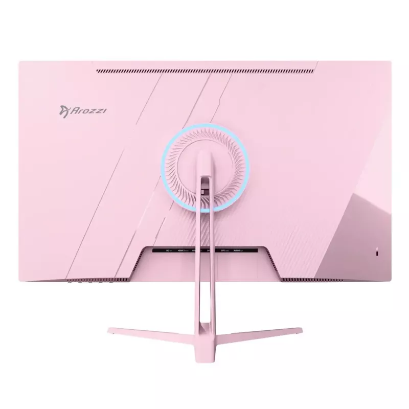 Datora monitors Arozzi Nova 27 collu IPS LED 2560×1440 QHD 1 ms 350 cd/m² VESA rozā krāsā
