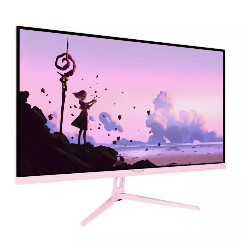 Datora monitors Arozzi Nova 27 collu IPS LED 2560×1440 QHD 1 ms 350 cd/m² VESA rozā krāsā