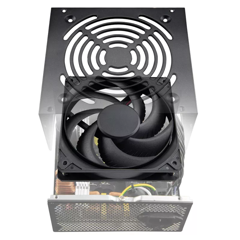 Barošanas bloks Cougar ATLAS 650W ATX3.1 80 PLUS Bronze, 24-pin ATX, 120 mm ventilators, melns