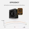Barošanas bloks Cougar ATLAS 750W ATX3.1 80 Plus Bronze, 750 W, 24-pin ATX, 120 mm ventilators