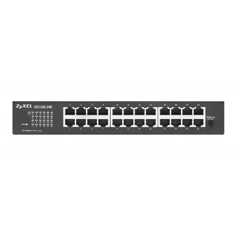 Switch Zyxel GS1100-24E Melns