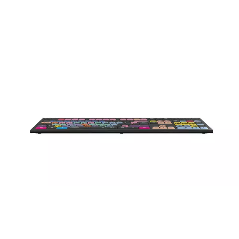 Tastatūra LogicKeyboard LKB-PSO3-A2PC-DE — Pilna izmēra USB QWERTZ vācu, 108 taustiņi, LED fona apgaismojums, 1,8 m kabelis
