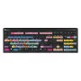 Tastatūra LogicKeyboard LKB-PSO3-A2PC-DE — Pilna izmēra USB QWERTZ vācu, 108 taustiņi, LED fona apgaismojums, 1,8 m kabelis