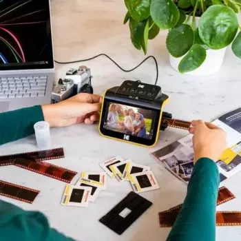 Filmas skeneris Kodak RODFS50 14 megapikseļi USB savienojamība — 35 mm un diapozitīvu filmām