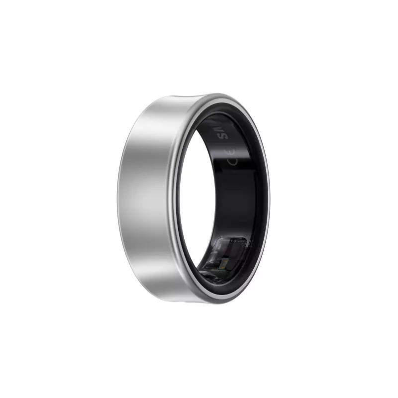 Viedā gredzena aktivitātes izsekotājs Samsung Galaxy Ring Sudraba Optiskais sirdsdarbības sensors