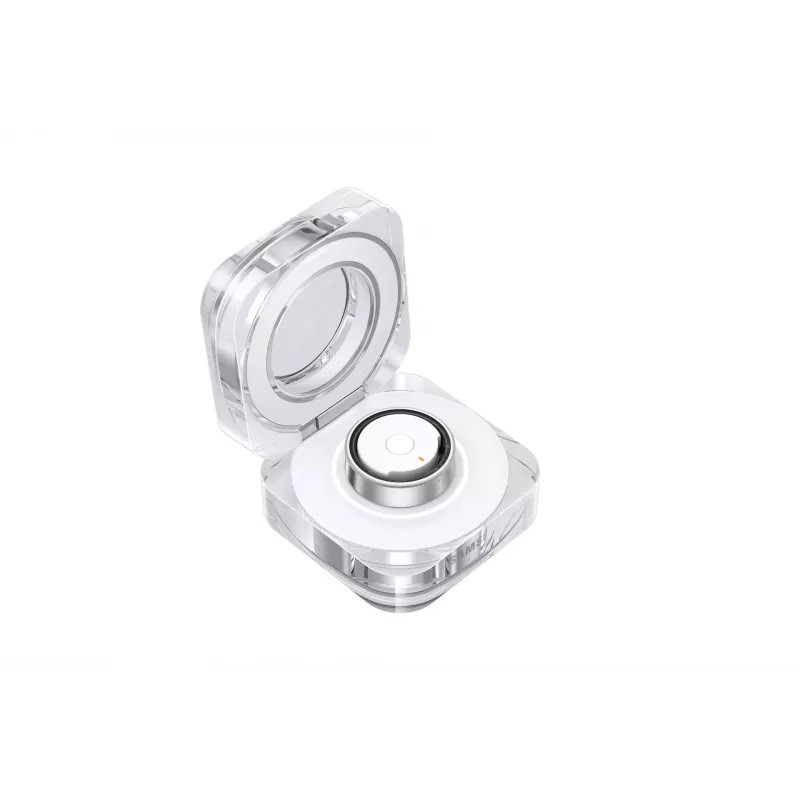 Viedā gredzena aktivitātes izsekotājs Samsung Galaxy Ring Sudraba Optiskais sirdsdarbības sensors