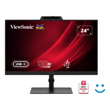 Viewsonic VG2441V video konferences monitors 61 cm (24 collas) LED 1920 x 1080 pikseļi Full HD