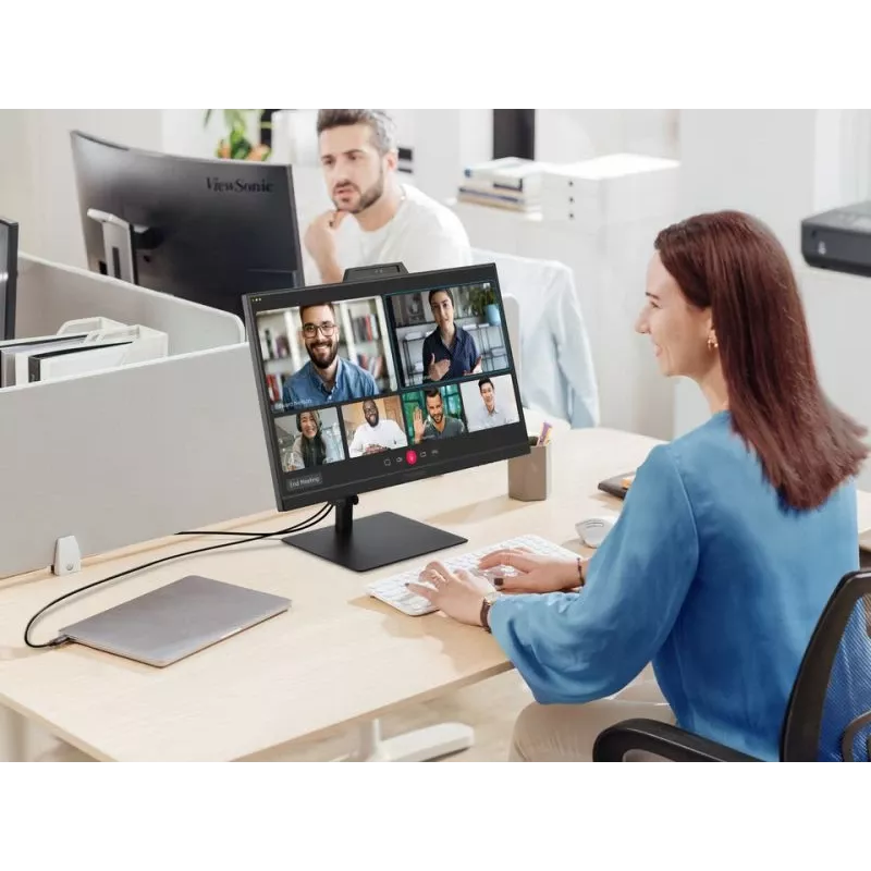 Viewsonic VG2441V video konferences monitors 61 cm (24 collas) LED 1920 x 1080 pikseļi Full HD