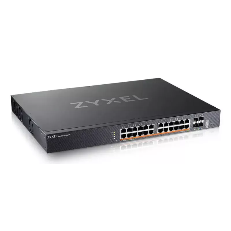 Zyxel XMG2230-28HP pārvaldāms L2/L3 2,5G Ethernet (100/1000/2500) Power over Ethernet (PoE) 1U melns