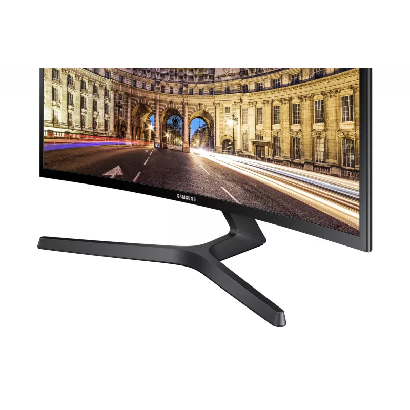 Samsung C24F396FHR datora monitors 59,7 cm (23,5 collas) 1920 x 1080 pikseļi Full HD LED melns