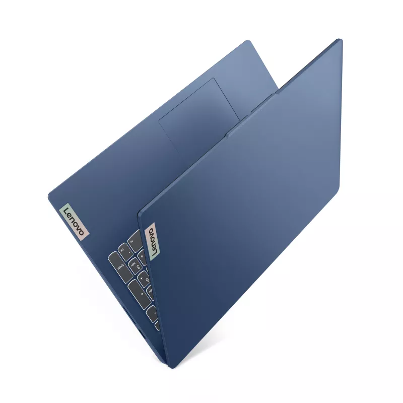 Lenovo IdeaPad plāns 3 15AMN8 AMD Ryzen™ 5 7520U portatīvais dators 39,6 cm (15,6 collas) Full HD 16 GB LPDDR5-SDRAM 512 GB SSD Wi-Fi 6 (802.11ax) Windows 11 Home German Blue