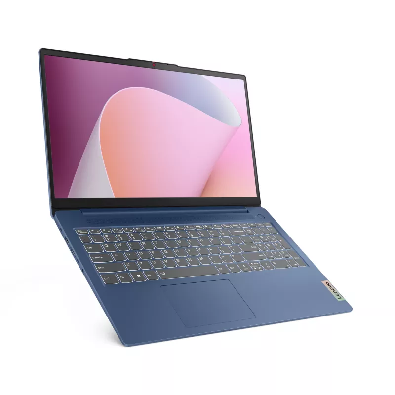 Lenovo IdeaPad plāns 3 15AMN8 AMD Ryzen™ 5 7520U portatīvais dators 39,6 cm (15,6 collas) Full HD 16 GB LPDDR5-SDRAM 512 GB SSD Wi-Fi 6 (802.11ax) Windows 11 Home German Blue