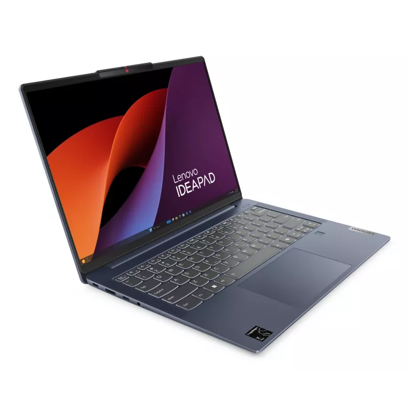 Lenovo IdeaPad plāns 5 14Q8X9 Copilot+ PC Snapdragon X1-26-100 klēpjdators 35,6 cm (14 collas) WUXGA 16 GB LPDDR5x-SDRAM 512 GB SSD Wi-Fi 7 (802.11be) Windows 11 Home vācu valodā zils