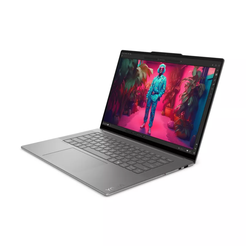 Lenovo Yoga plāns 7 15ILL9 Copilot+ PC Intel Core Ultra 7 256V portatīvais dators 38,9 cm (15,3 collas) 2.8K 16 GB LPDDR5x-SDRAM 1 TB SSD Wi-Fi 7 (802.11be) Windows 11 Home vācu pelēks