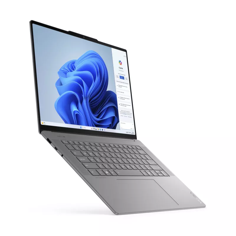 Lenovo Yoga plāns 7 15ILL9 Copilot+ PC Intel Core Ultra 7 256V portatīvais dators 38,9 cm (15,3 collas) 2.8K 16 GB LPDDR5x-SDRAM 1 TB SSD Wi-Fi 7 (802.11be) Windows 11 Home vācu pelēks