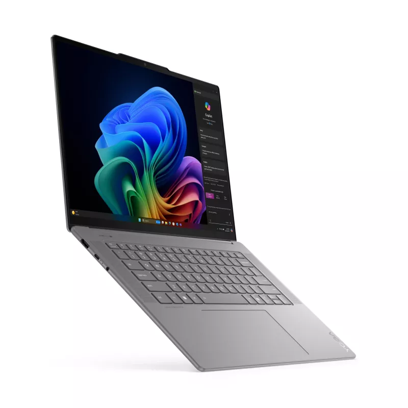 Lenovo Yoga plāns 7 15ILL9 Copilot+ PC Intel Core Ultra 7 256V portatīvais dators 38,9 cm (15,3 collas) 2.8K 16 GB LPDDR5x-SDRAM 1 TB SSD Wi-Fi 7 (802.11be) Windows 11 Home vācu pelēks