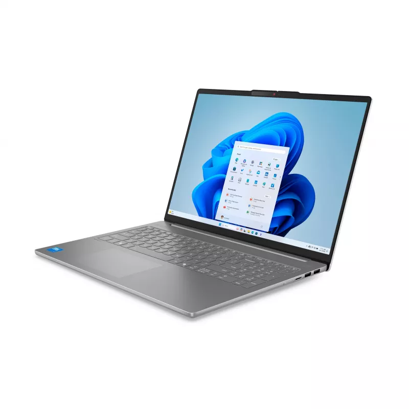 Lenovo IdeaPad plāns 5 16IRH10R Intel Core 7 240H klēpjdators 40,6 cm (16 collas) WUXGA 32 GB DDR5-SDRAM 1 TB SSD Wi-Fi 7 (802.11be) Windows 11 Home German pelēka