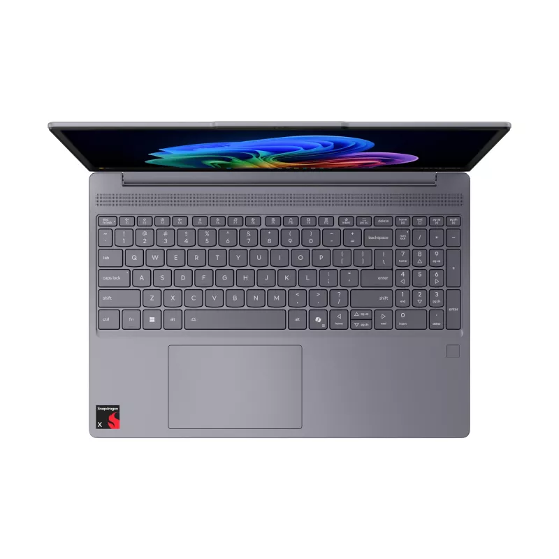 Lenovo IdeaPad plāns 3 15Q8X10 Copilot+ PC Snapdragon X1-26-100 Klēpjdators 38,9 cm (15,3 collas) WUXGA 16 GB LPDDR5x-SDRAM 1 TB SSD Wi-Fi 7 (802.11be) Windows 11 Home Vācu pelēks