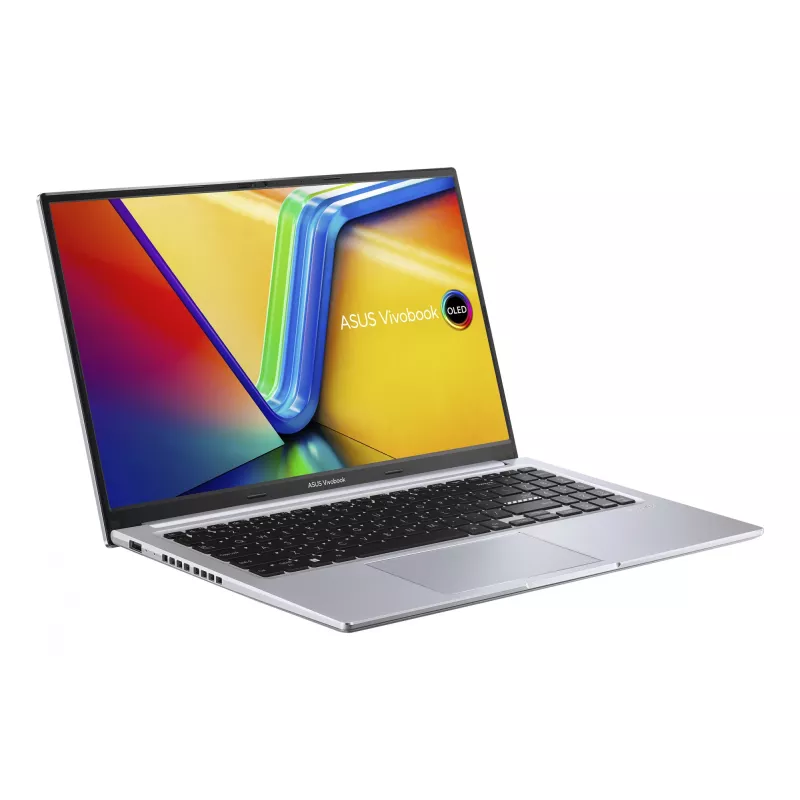 ASUS Vivobook 15 OLED X1505VA-MA925 Intel® Core™ i9 i9-13900H klēpjdators 39,6 cm (15,6 collu) Wide Quad HD+ 8 GB DDR4-SDRAM 512 GB SSD Wi-Fi 6E (802.11ax) Vācu sudrabs