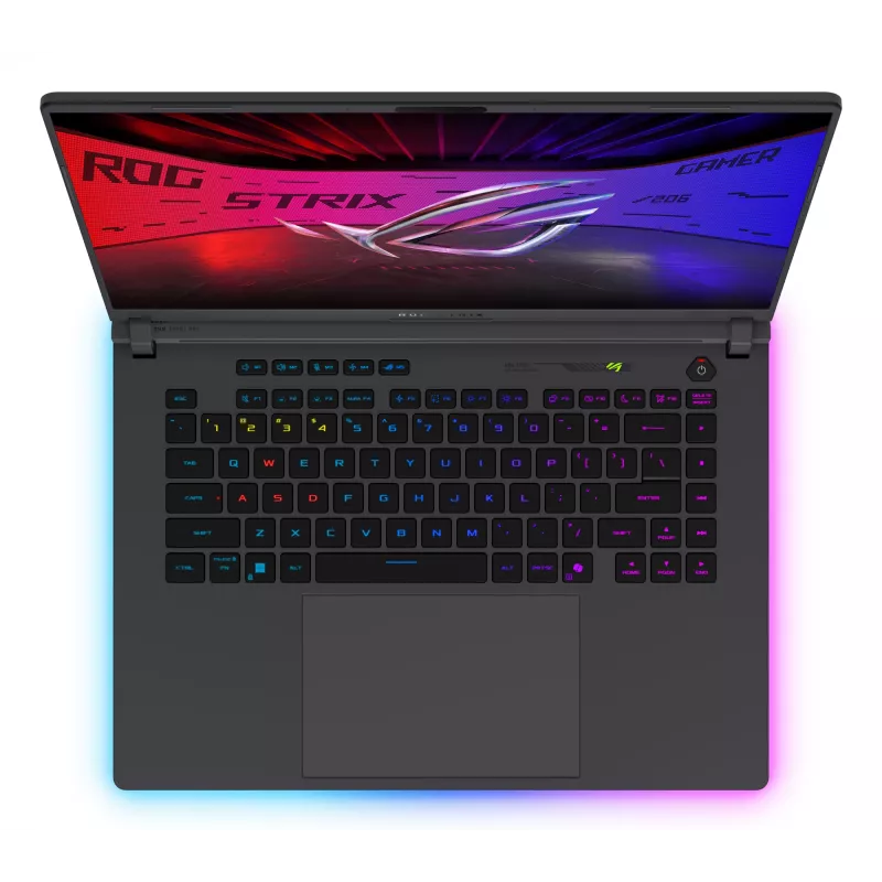 Laptop ASUS ROG Strix G16 G615LW-S5006W — Intel Core Ultra 9 275HX, 16 inch WQXGA, 32 GB DDR5, 2 TB SSD, NVIDIA GeForce RTX 5080, Windows 11 Home