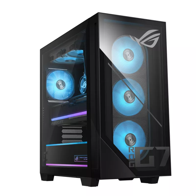 ASUS ROG G700 G700TF-7265KF225W Intel Core Ultra 7 265KF 32 GB DDR5-SDRAM 2 TB SSD NVIDIA GeForce RTX 5070 Ti Windows 11 Home Tower PC melns