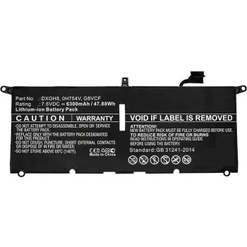 CoreParts DXGH8-CP portatīvā datora baterija