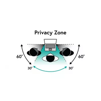 Displeja privātuma filtrs eSTUFF GLBW11244175 16:9 pretatspīduma