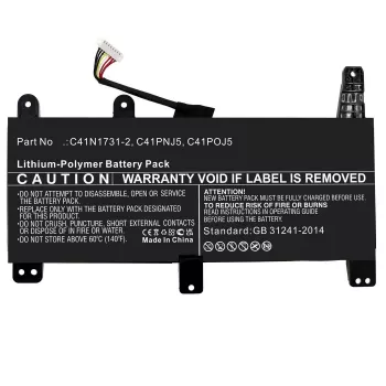 CoreParts MBXAS-BA0313 Portatīvā datora rezerves daļa Litija polimēra 4300 mAh 15.4 V