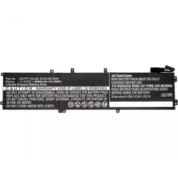 CoreParts portatīvā datora akumulators priekš Dell, akumulators, DELL, Precision M5520, XPS 15 9560, XPS 15 9560 i7-7700HQ
