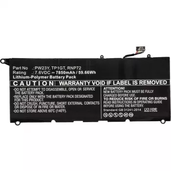 CoreParts klēpjdatora akumulators priekš Dell, Akumulators, DELL, XPS 13 9360, XPS 13 9360-D1605G
