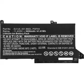 CoreParts MBXDE-BA0140 klēpjdatora rezerves daļa Akumulators