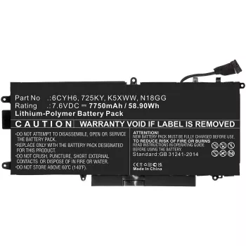 CoreParts MBXDE-BA0186 klēpjdatora rezerves daļa Akumulators