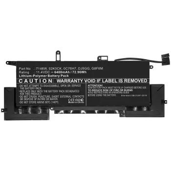 CoreParts MBXDE-BA0204 portatīvā datora rezerves daļa Akumulators