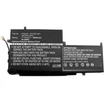 CoreParts klēpjdatora akumulators, saderīgs ar HP, Spectre X360 15, Spectre X360 15 AP011DX, Spectre X360 15 AP011DX Conver
