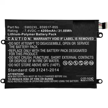 CoreParts MBXHP-BA0238 klēpjdatora rezerves daļa Akumulators