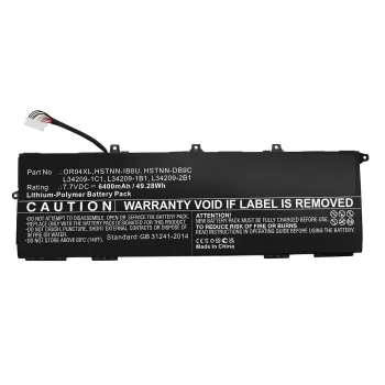 Klēpjdatora baterija CoreParts MBXHP-BA0301 — 6700 mAh, 7,7 V, 89,7×5,5×283,6 mm