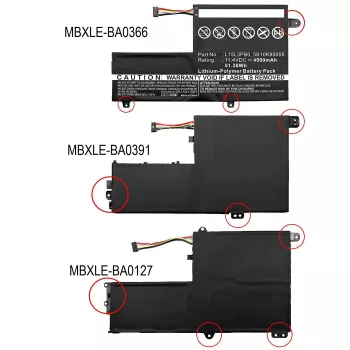 CoreParts MBXLE-BA0127 klēpjdatora rezerves daļa Akumulators