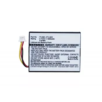 CoreParts MBXRC-BA008 uzglabāšanas ierīces rezerves akumulators litija jonu (Li-Ion) 830 mAh
