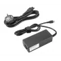 CoreParts MBXUSBC-AC0009 barošanas adapteris/invertors Iekštelpu 65 W Melna