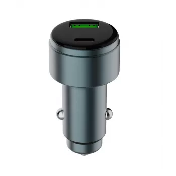 CoreParts MBXUSBC-DC0005 mobilās ierīces lādētājs Universāls Melns USB Ātrā uzlāde Iekštelpām